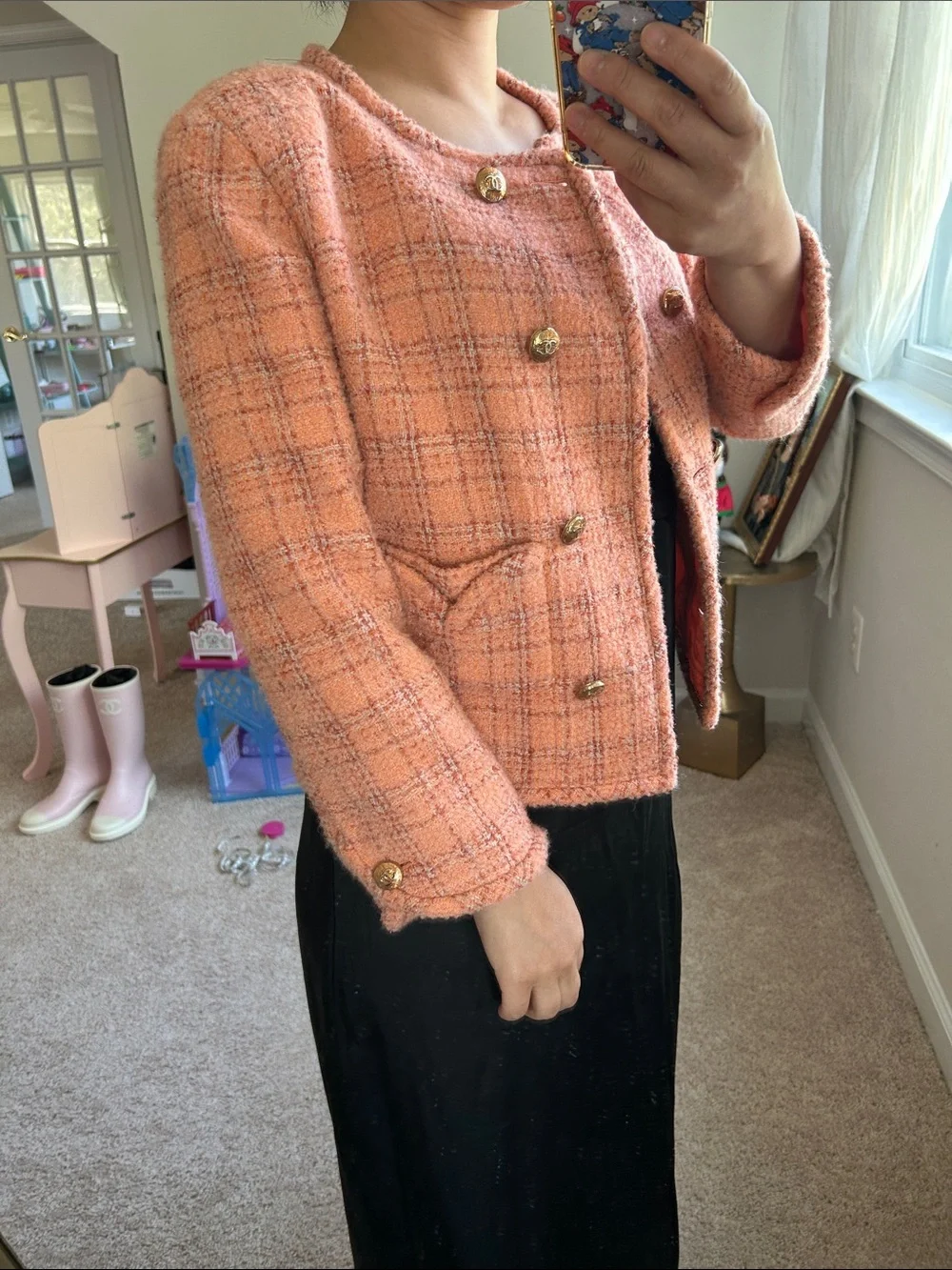 Chanel Tweed jacket. S